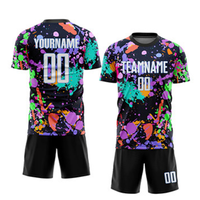 Kits de maillots de football à séchage rapide évacuant la transpiration de haute qualité vêtements de football avec logo personnalisé et nom de l'équipe uniforme d'entraînement OEM