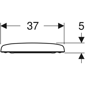 Copriwater SELNOVA COMPACT dal Design Moderno con Funzione di Chiusura Soft-Close e Telecomando in Plastica PP per Bagno - Product Image 4