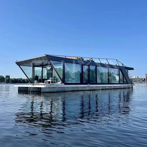 Fanye Electric Aluminium Small à Guangzhou Shenzhen, maison flottante avec ponton et deuxième étage, construction aquatique, maison-<span class=keywords><strong>bateau</strong></span> - Product Image 5