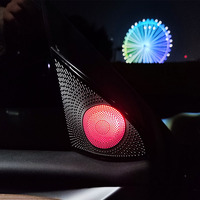 Prix de fabrication 6W 128 couleurs lumière d'ambiance automobile intérieur lumières ambiantes Kit de lumière LED pour pièces Tesla modèle 3 ou Y