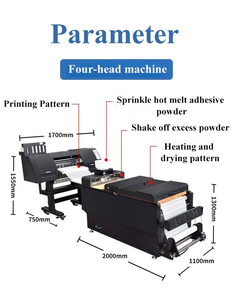 <span class=keywords><strong>เครื่อง</strong></span>พิมพ์ DTF รุ่น Xp600 อัตโนมัติเต็มรูปแบบ พร้อมหัวพิมพ์ Epson สำหรับเสื้อผ้าและเสื้อยืด - Product Image 5