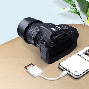 Áp dụng cho điện thoại di động đầu đọc thẻ OTG Adapter Cáp SD TF máy ảnh thẻ nhớ lưu trữ thẻ chuyển đổi - Product Image 6