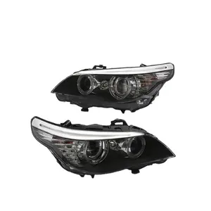 Ксеноновые Hid фары LHD для BMW 5 серии E60 2008 2009 2010 2011 12 В передняя фара Автомобильная промышленность 2 шт. 100% испытано на соответствие