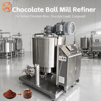 Broyeur à billes industriel TUORONG 500L certifié CE pour le cacao, moulin à chocolat, mélangeur, raffineur de chocolat