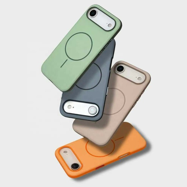 Luxury Matte Anti-Fingerprint Magnetic Case for iPhone 17 Pro Max 16 15 14 13 High Quality PC Material Anti-Scratch Back Cover