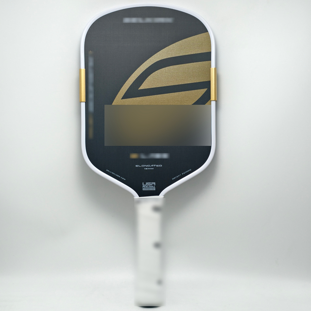 SLK Boomstick Original Longated Pickleball Paddle 16mm Foam Core Never Broken BoomCore Foam Interior Carbon Fiber Surface