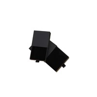 Boîtes de tiroir de glissière de bijoux de luxe de carton de logo personnalisé avec la mousse pour l'emballage de bijoux