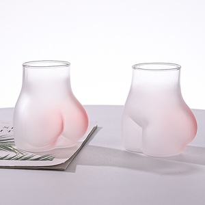Tazza in Vetro Borosilicato di Alta Qualità con Design Originale a Forma di Sedere Sexy, Grande Capacità Personalizzata - Product Image 2