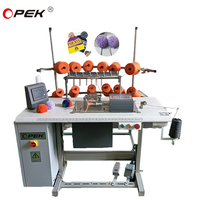 Machine commerciale de chapeau de pompon de bonnet à la mode