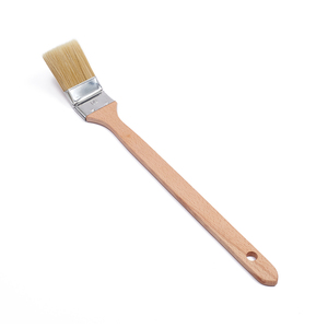 Pinceau de <span class=keywords><strong>radiateur</strong></span> à long manche courbé en bois pinceaux en laine pinceau de <span class=keywords><strong>radiateur</strong></span> multi-angle - Product Image 1