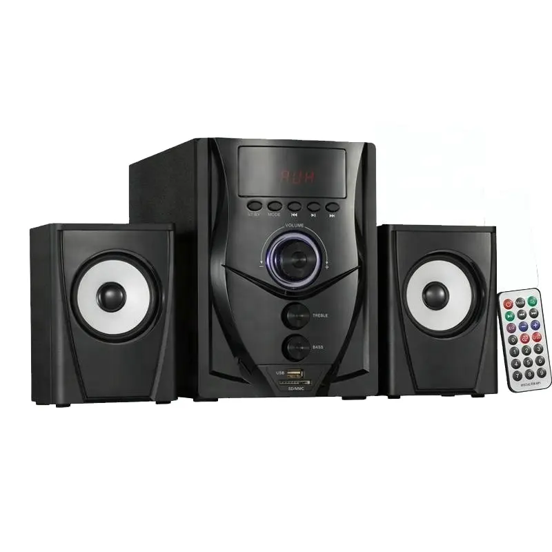 Hot Sale 2.1CH Wireless Subwoofer Surround Sound Home Theater System Multimedia Bluetooth Speakers
