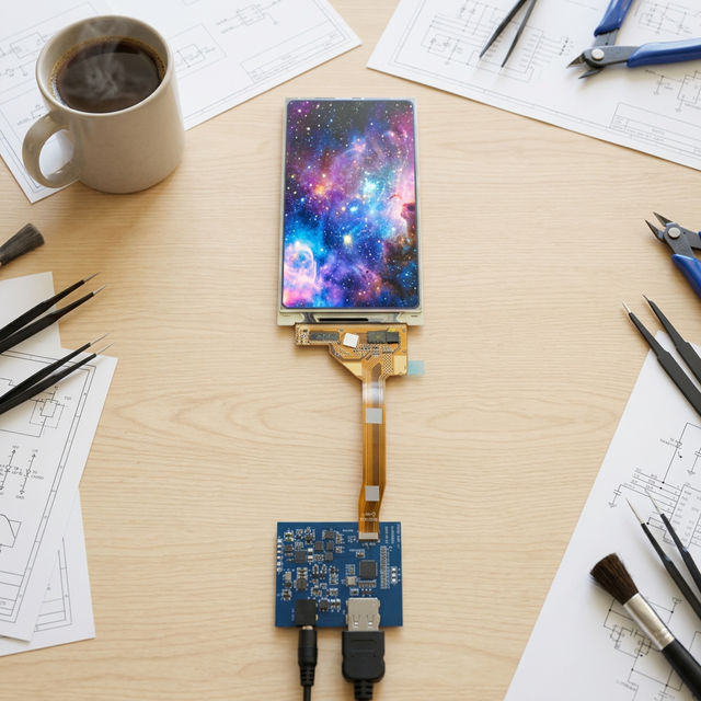 6.5 Inch 1080x2400 AMOLED Flexible Display Without Touch, H-DMI Driver Board Optional