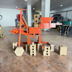 Exportación de Máquinas Manuales para Fabricar Ladrillos de Arcilla <span class=keywords><strong>LEGO</strong></span> a África con Tipos de Ladrillos Opcionales y Máquinas para Fabricar Bloques de Arcilla - Product Image 2