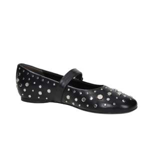 Ballerines pour femmes Tamaris noires taille 39 plates avec clous - Product Image 2