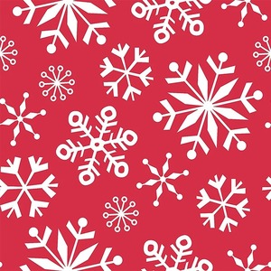 Merry Christmas Snowman Snowflake <b>Pattern</b> Red Metallized Virgin Gift Wrap <b>Paper</b> Roll Double Side Recyclable Digital Printing - Product Image 3