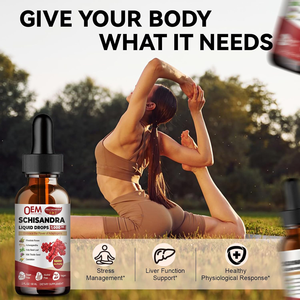 Supplément de <span class=keywords><strong>Schisandra</strong></span> 6 en 1 OEM gouttes de baies de <span class=keywords><strong>Schisandra</strong></span> avec Rhodiola Rosea Ashwagandha racine de pissenlit de - Product Image 5