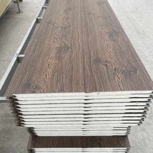 Gebruikt PU polyurethaan thermische isolatie buitenmuur buiten sandwichpaneel - Product Image 4