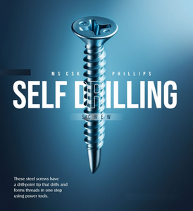 Vis autotaraudeuse MS CSK Phillips de vente chaude avec taille personnalisée disponible pour la vis d'utilisations de montage de matériel - Product Image 3