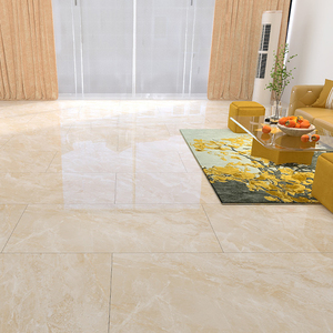 Phật sơn tráng men đánh bóng gạch nhà phòng khách gốm giá màu be Nội Thất Tường Đá Cẩm Thạch sứ sàn gạch - Product Image 5