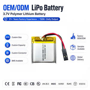 고온 내성 맞춤형 UL KC 인증 853030 800mAh 리포 배터리 (마사지 로봇용) - Product Image 1