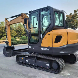 新型6トン重量XE60GA 35.9kw出力ミニクローラー掘削機在庫あり - Product Image 1