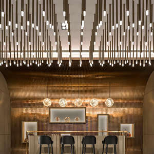 Lustre de luxe moderne avec grand escalier en colimaçon duplex personnalisé pour hall d'hôtel et villas - Product Image 3