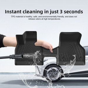 พรมปูพื้นรถยนต์แบบสั่งทำพิเศษสำหรับ <span class=keywords><strong>BMW</strong></span> <span class=keywords><strong>IX</strong></span> ปี 2022-2025 ป้องกันน้ำ ป้องกันภายในรถยนต์ สำหรับรถพวงมาลัยขวา - Product Image 2