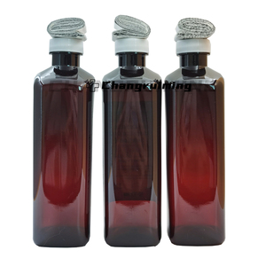 Nuovo 2026 Cosette Tris 1:1, Bottiglie in plastica PET per medicinali liquidi, le più vendute, con tappi corti serigrafati, nuovo stampo, per la tosse - Product Image 4