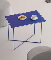 Table basse moderne personnalisée en métal pour la maison Table d'appoint de salon