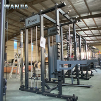 Prix compétitif, gain de place, Smith Machine Plus Functional Trainer, parfait pour les configurations de salle de sport à domicile compactes