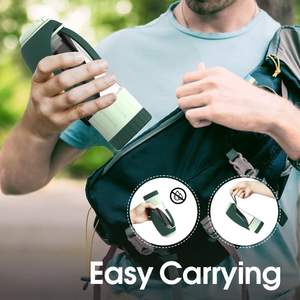 Botella de agua para perros Super Design con contenedor de comida, portátil, a prueba de fugas, para viajes, para mascotas de tamaño mediano y pequeño - Product Image 6