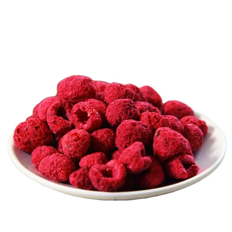 export high quality freeze dried fruits granule freeze dried raspberries fruit whole
