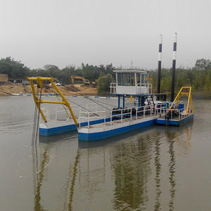 เครื่อ<span class=keywords><strong>ง</strong></span>ขุดลอก<span class=keywords><strong>ดูด</strong></span>แบบขับเคลื่อนด้วยตนเอ<span class=keywords><strong>ง</strong></span>ขนาด10นิ้วการขุดลอกแม่น้ำและการสูบทราย - Product Image 1