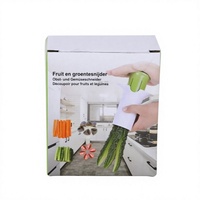 Keuken roestvrijstalen mes handmatige komkommer julienne snijder creatieve multifunctionele fruit- en groentesnijder - rechtstreeks van de fabriek