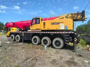 Camión grúa usado año alto rendimiento 2021 SANY 160Ton SAC1600T edificio hidráulico todo terreno - Product Image 2