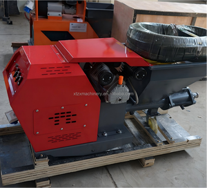 Machine à enduire les murs en mortier et en plâtre automatique certifiée CE, vente chaude, machines à pulvériser le mortier de béton, pompe à moteur principal - Product Image 5