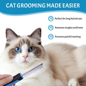 Cepillo para Mascotas, Peine para Desenredar el Pelo de Perros y Gatos, Elimina Nudos y Enredos - Product Image 6