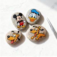 Kit de démarrage DIY Rock Painting pour enfants-Set complet d'artisanat avec galets naturels, couleurs vibrantes non toxiques et peinture imperméable à l'eau