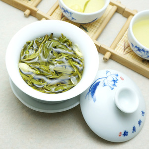 Thé au jasmin de Chine parfum fort mélangé et cuit au four thé aux fleurs de haute qualité dans une tasse sous vide thé amincissant à très bas prix - Product Image 4