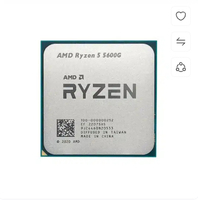 Prosesor CPU AMD R5 5600G 3.9 GHz hingga 4.4GHz Enam Inti 12 Thread R5 32MB Slot AM4R5 AMD CPU Bekas