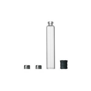 Bouteille d'emballage en verre dégradable avec bouchon à vis en aluminium, conception étanche pour le stockage de produits de soin de la peau - Product Image 4