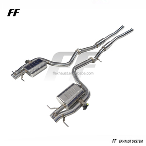 Выхлопная труба Catback для Mercedes Benz S400 S450 S500 S63 W222 W223 304 из нержавеющей стали Valvetronic, заводская цена - Product Image 3