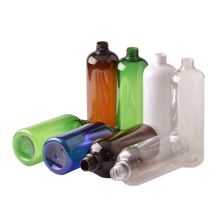 Kozmetik küçük plastik şişeler losyonlar ve kremler için bölünmüş şişeleri