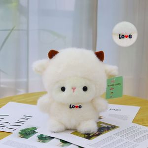 Venta al por mayor 20cm Mesa Compañero Muñeca Ornamento Lindo Peluche Muñeca <span class=keywords><strong>Bosque</strong></span> Animal Cordero - Product Image 6