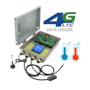 Thiết bị theo dõi thời gian thực Hệ thống giám sát nhiệt độ Chuỗi lạnh Nhiệt độ IP67 Chống nước Chạy bằng pin Thiết bị ghi dữ liệu 4G - Product Image 1