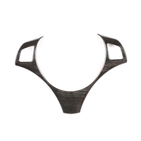 JDMorsport88 Garniture de volant ABS noir brillant en fibre de carbone pour BMW E90 E91 E92 E93 M2 E82 M3 2005-2012
