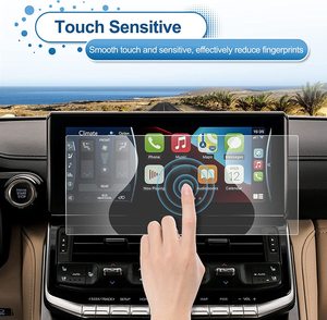 Accessoires de voiture pour TOYOTA Land Cruiser LC300 Navigation High Clear Film de protection d'écran en verre trempé pour lecteur DVD de voiture - Product Image 6