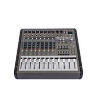 Console de mixage professionnelle PMR860, amplificateur dédié aux spectacles sur scène, haute puissance, 8 canaux, alimentation fantôme 48V