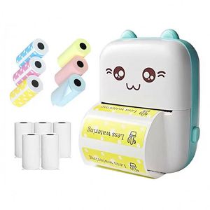 Mini-imprimante thermique de poche BT 57 mm sans fil pour autocollants avec rouleaux de papier – En stock, batterie 1000 mAh, garantie 1 an - Product Image 1