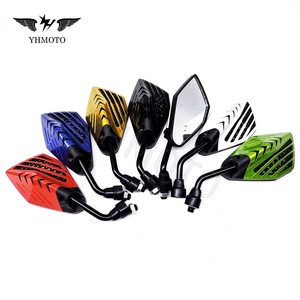 Para <span class=keywords><strong>Honda</strong></span> <span class=keywords><strong>PCX</strong></span> 125 Silver Wing gts300 Yamaha Zuma 125 Piaggio Primavera 150 piezas universales de motocicleta espejo retrovisor lateral - Product Image 6
